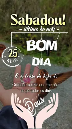 Sábado 25 de abril