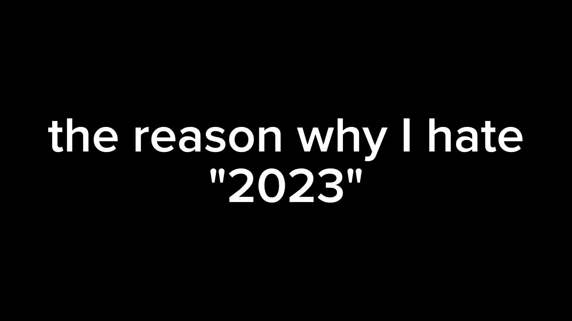 the reason why i