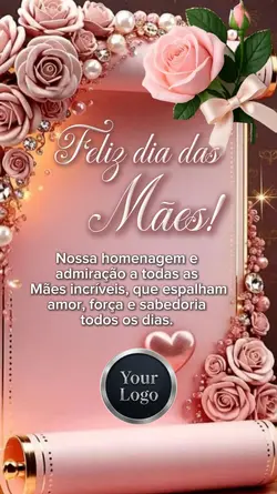 Feliz dia das mães