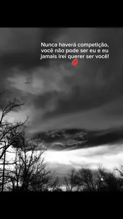 nunca quero ser vc