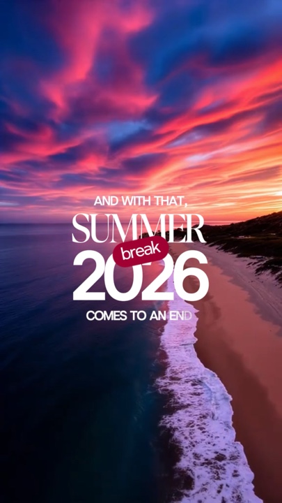 End of summer 2026