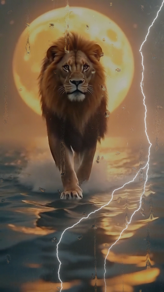 lion water ai edit