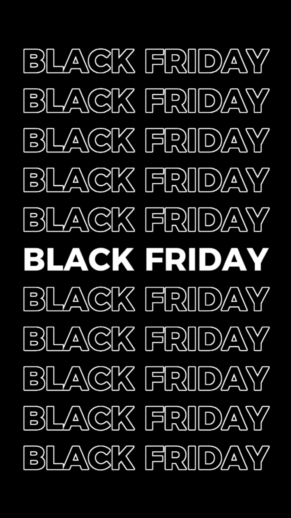 BLACK FRIDAY
