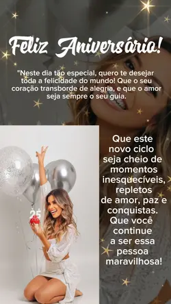 FELIZ ANIVERSÁRIO