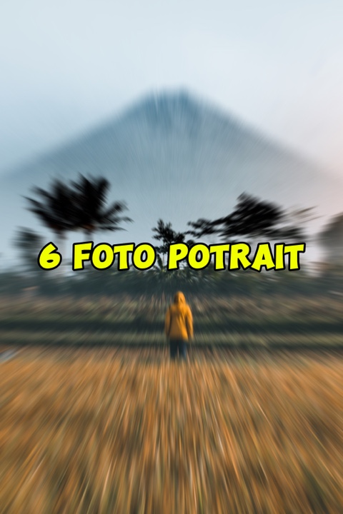 6 na foto potrait