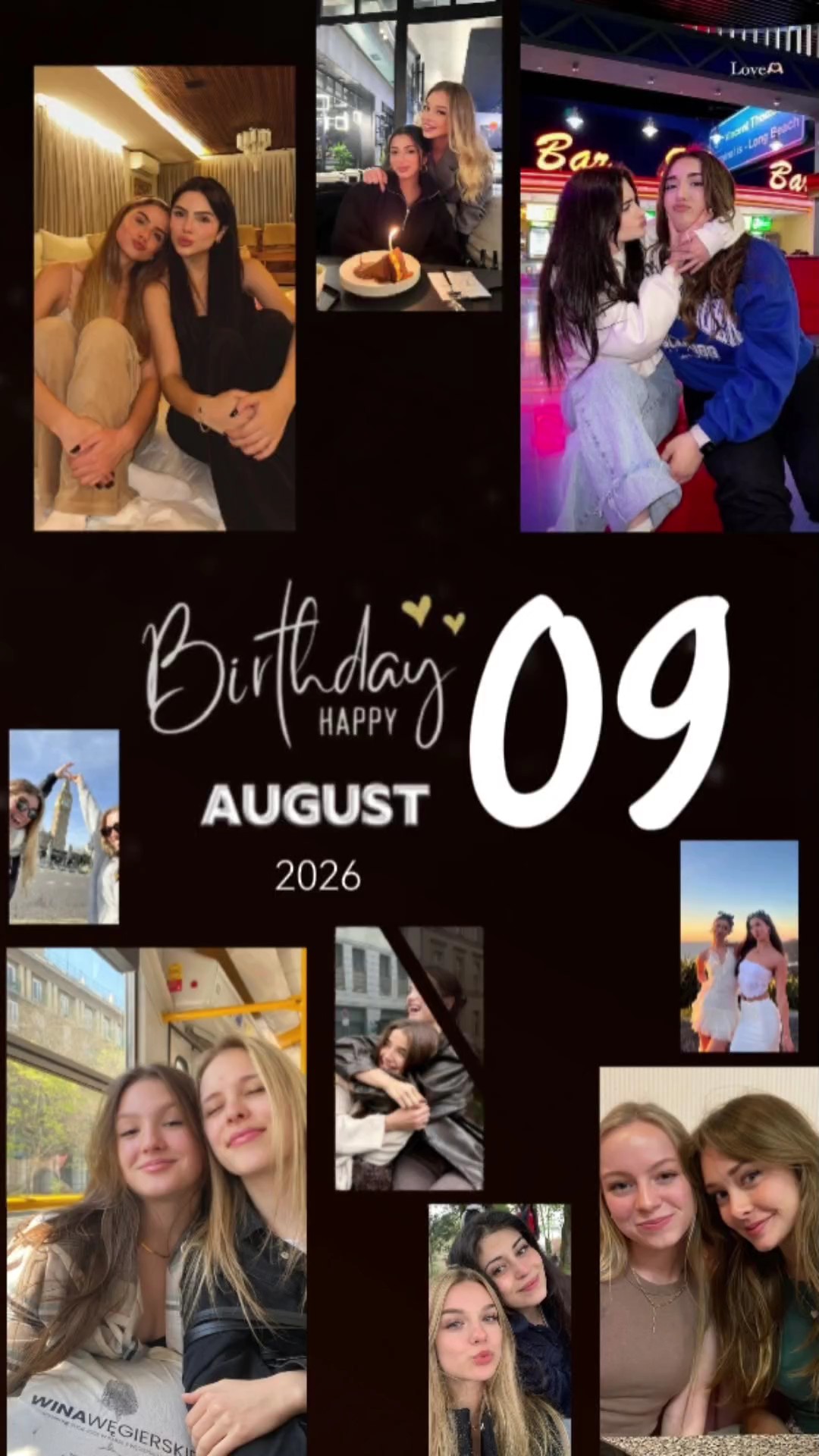 8월 09일 생일 