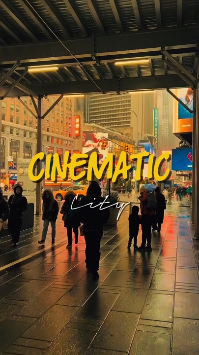 City vlog trend 