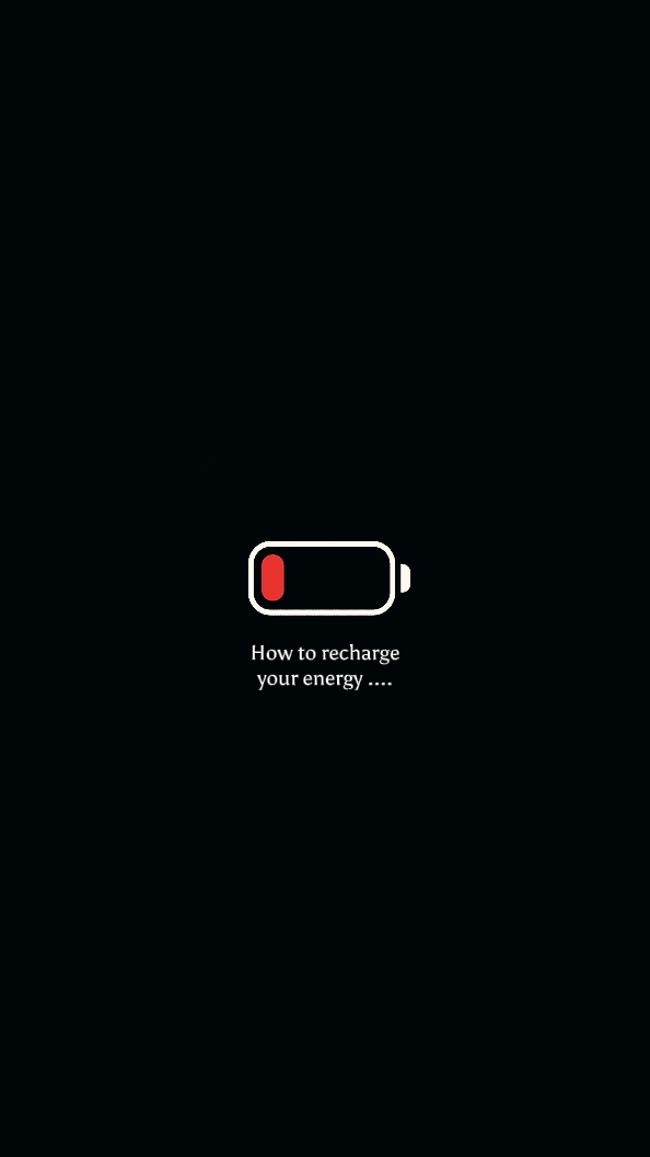 recharge your energy