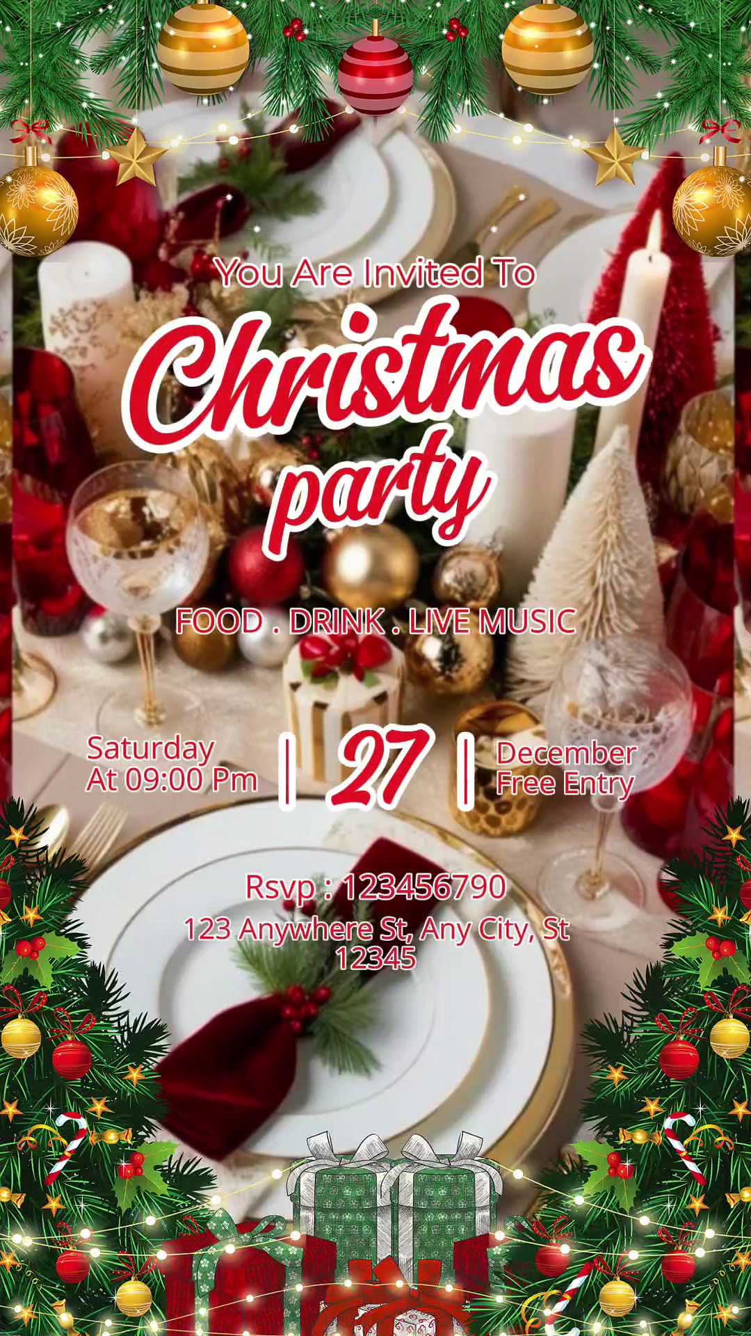 Convite de natal