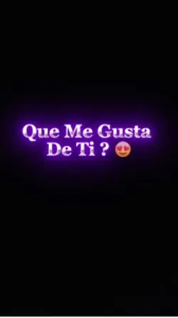 Me gustas 