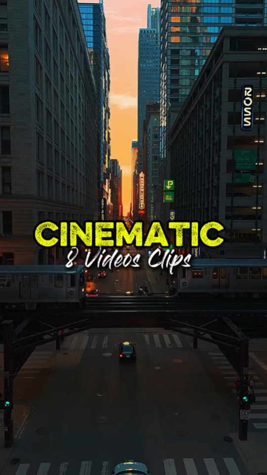8 Clips Cinématique 