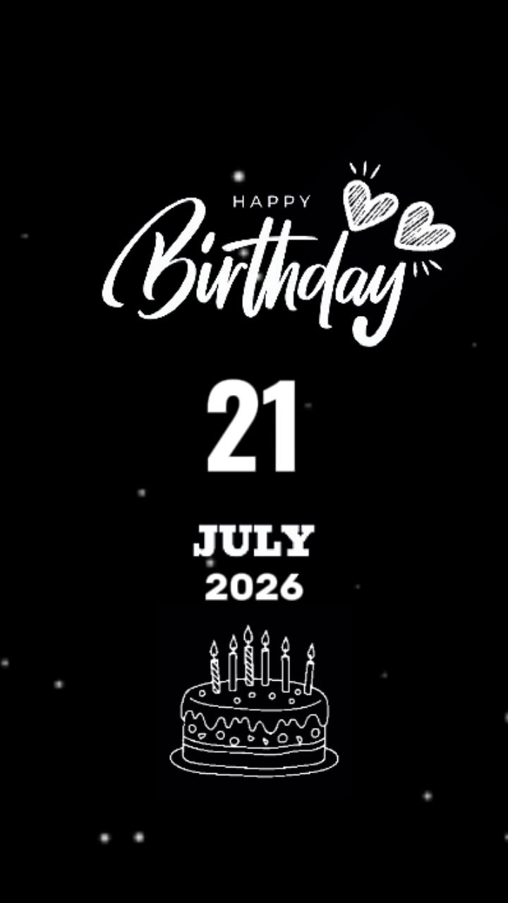 HBD MINHA FILHA 21