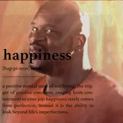 Happiness trend 