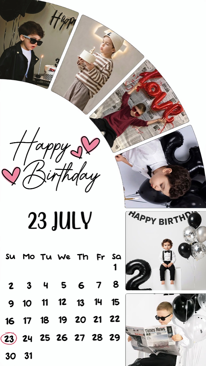 Selamat ulang tahun putra 23Juli