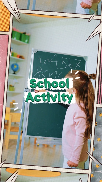 Atividade Escolar Crianças