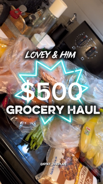 $500 Grocery Haul