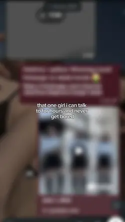 girl i can talk to