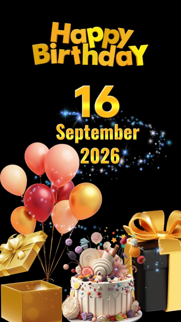 hbd 16 September 