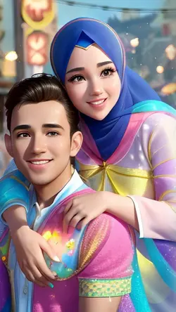 PIZAR 3D WARNA WARNI