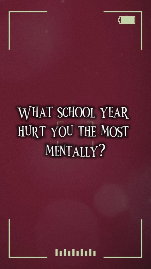 YEAR HURT U MOST?