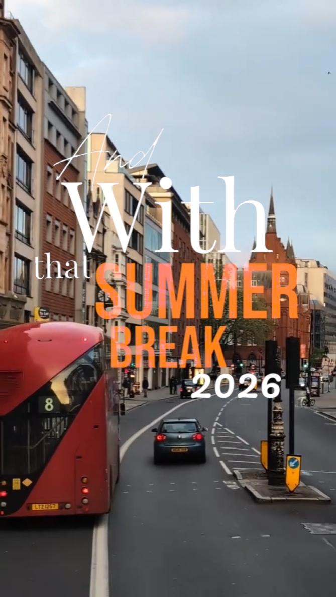 Summer break 2026