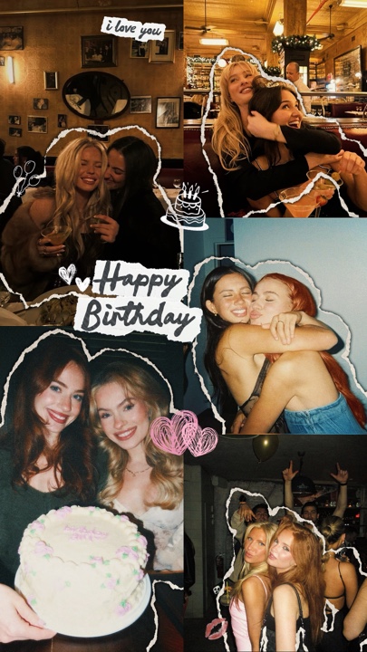 Geburtstag Collage 