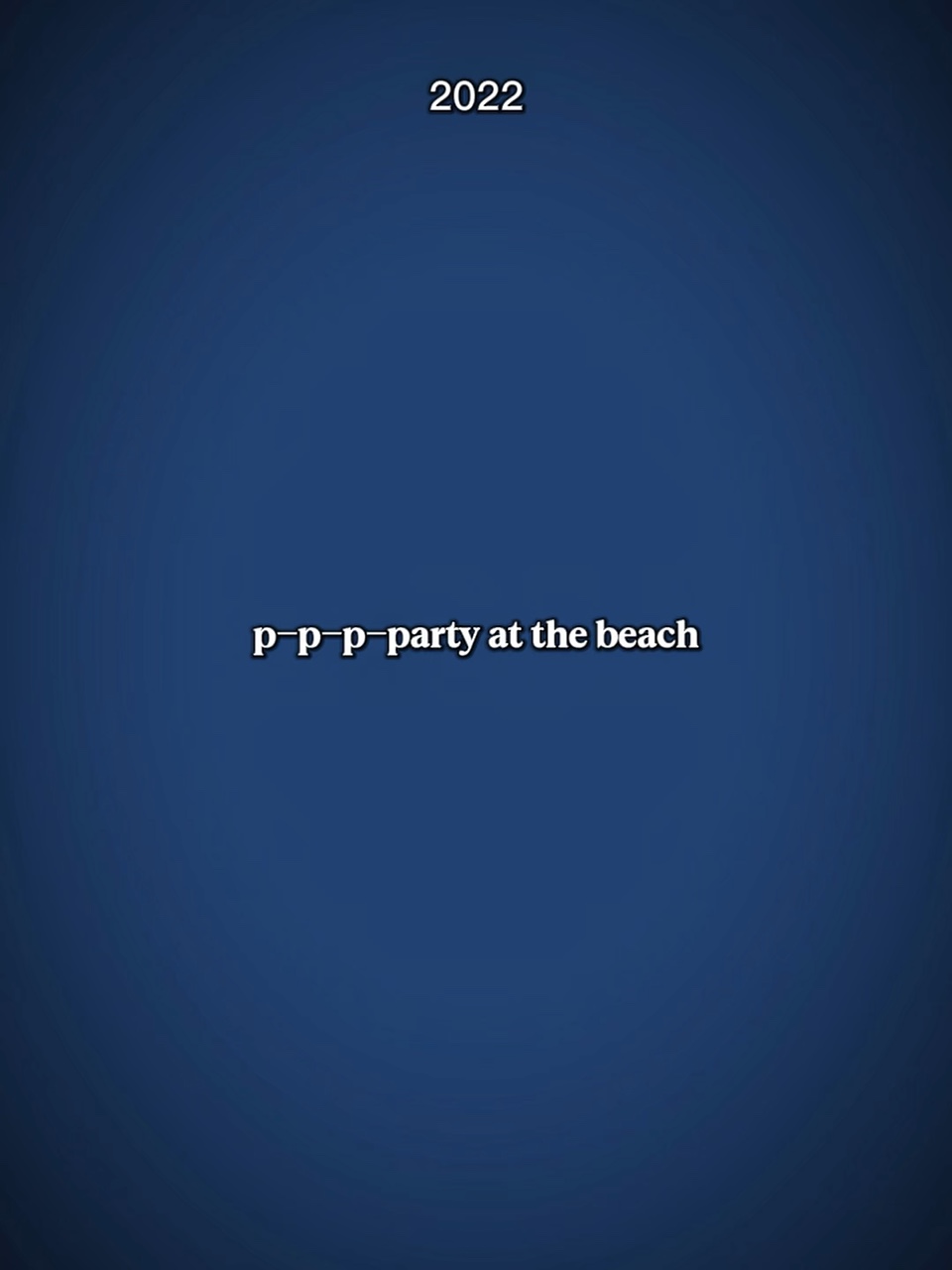 Fête à la plage