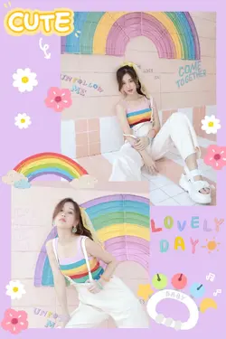 🌈🍭🩷🤍