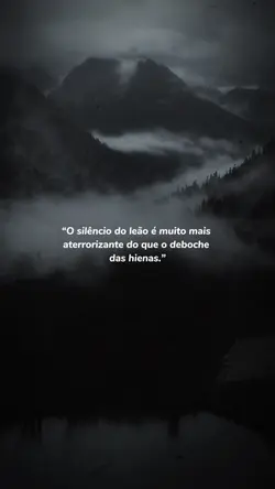 O silêncio 