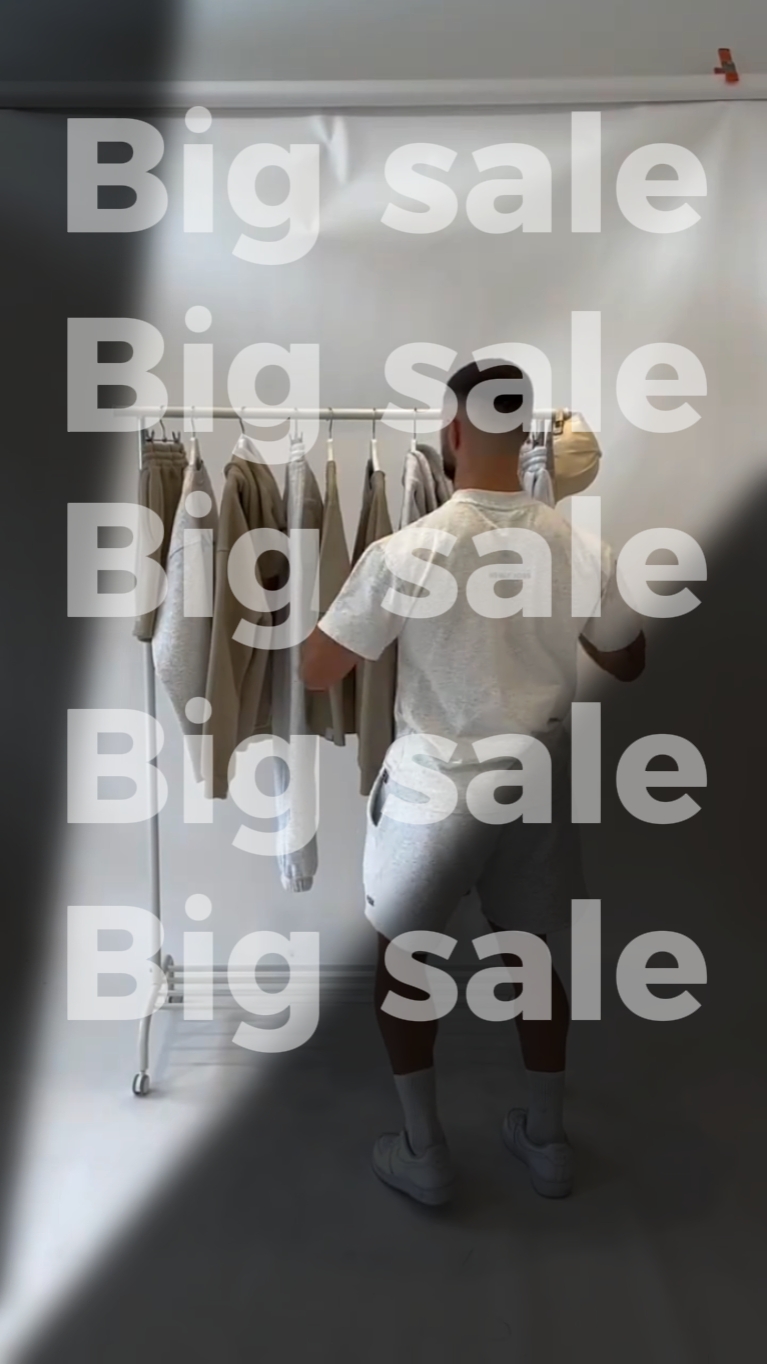 big sale coming soon