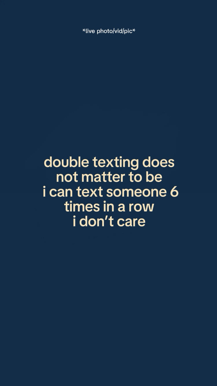 doubletextingdoesnot