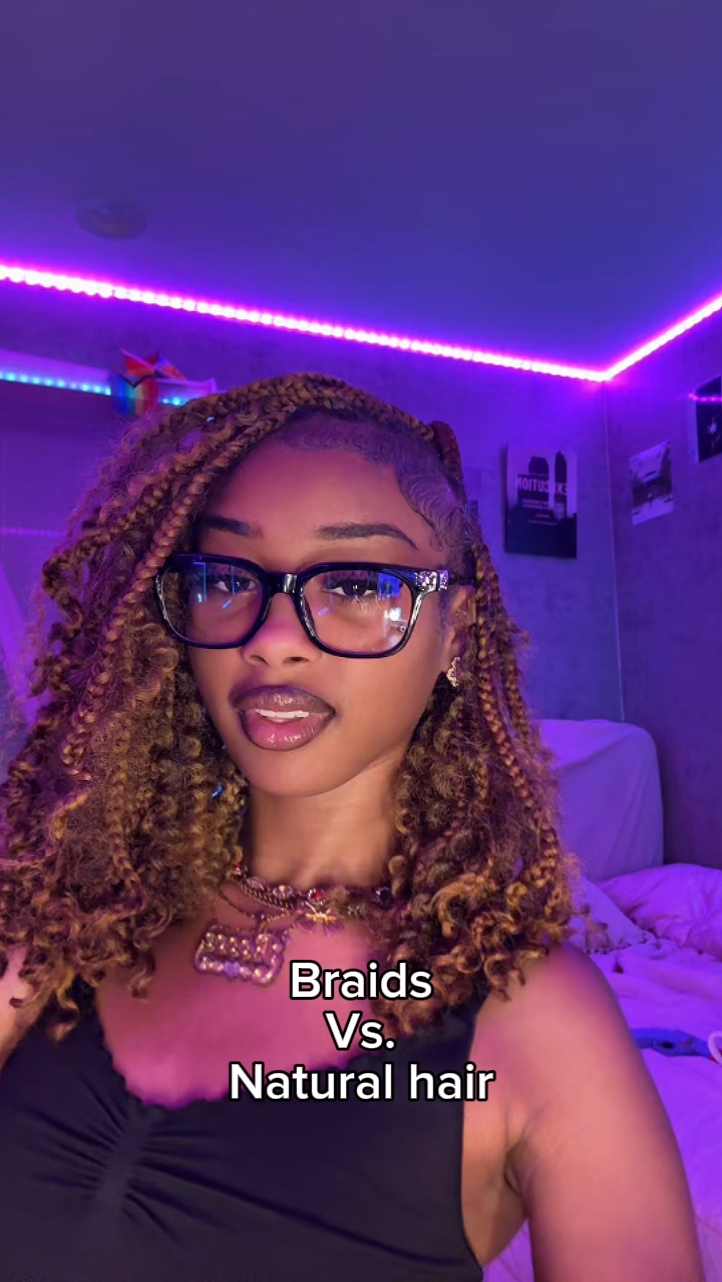 Braids vs natural