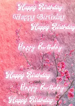 Feminine Birthday 