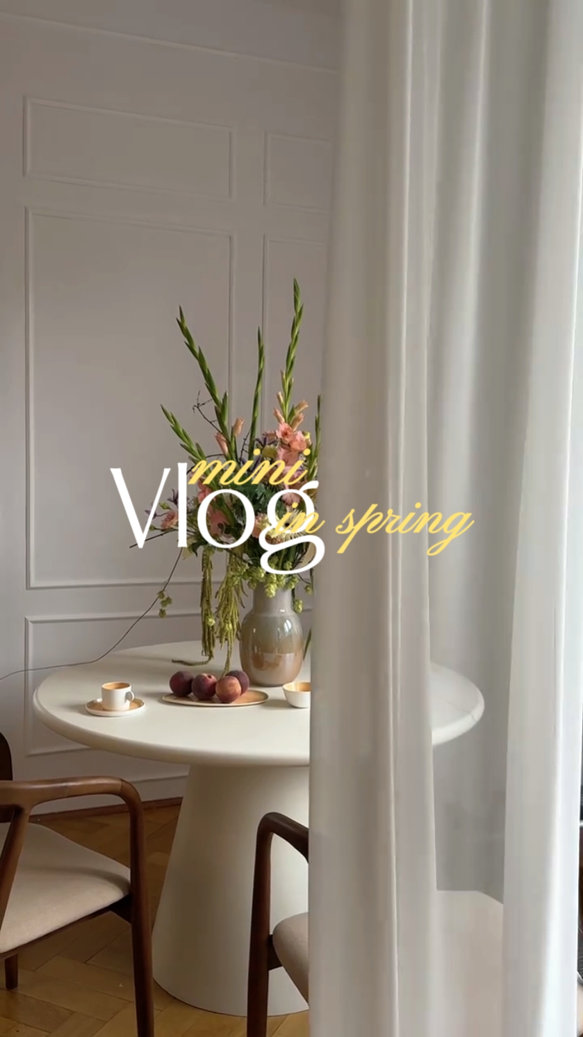 mini vlog in spring