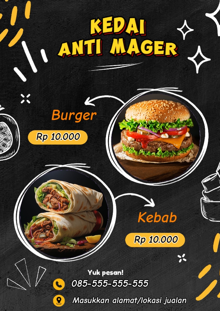 Jualan makanan 