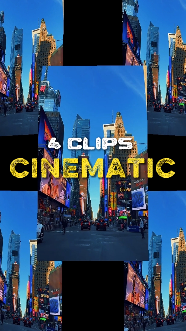 4 clips cinématiques 