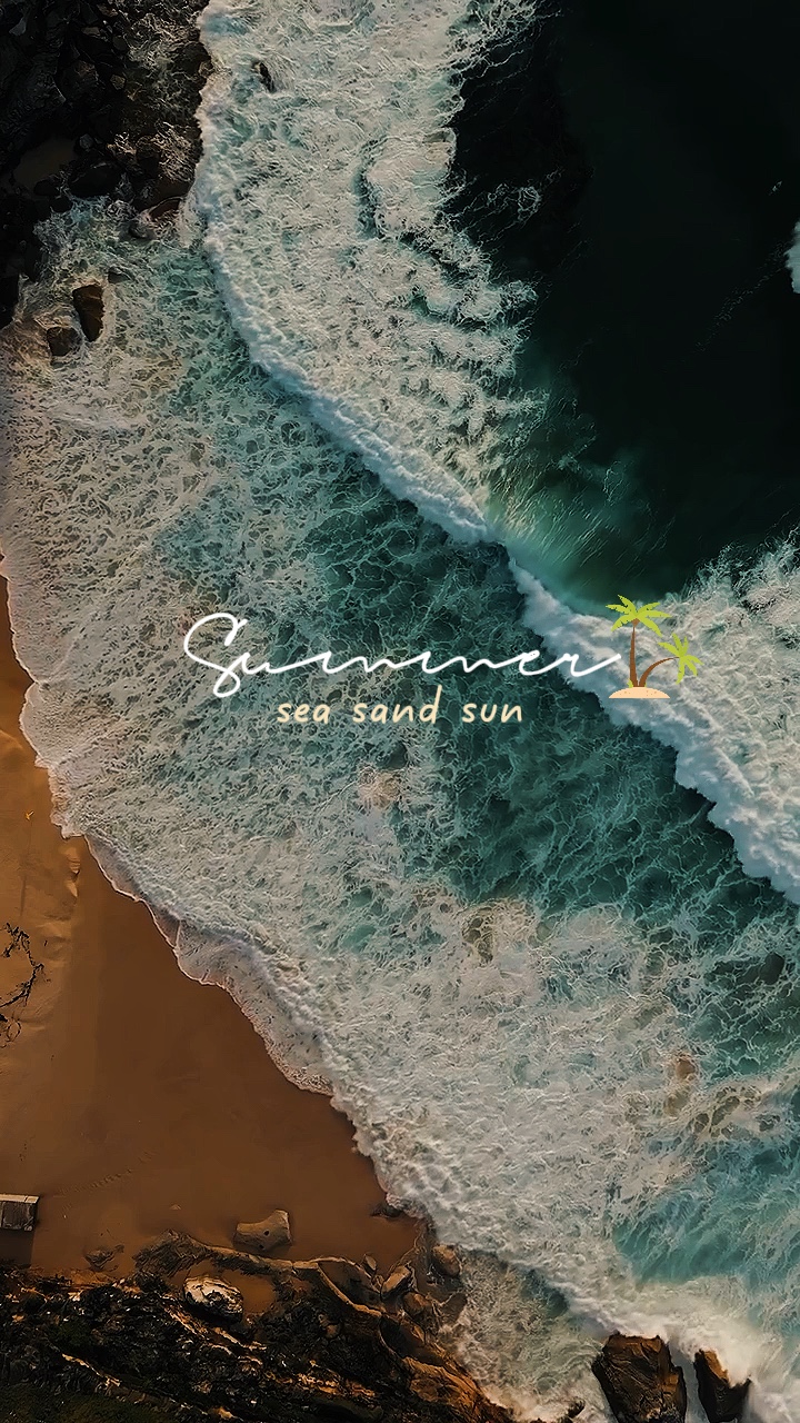 Summer sea sand sun