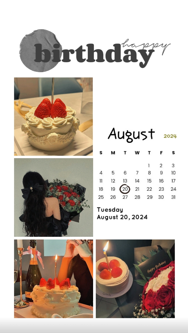 birthday 20 August