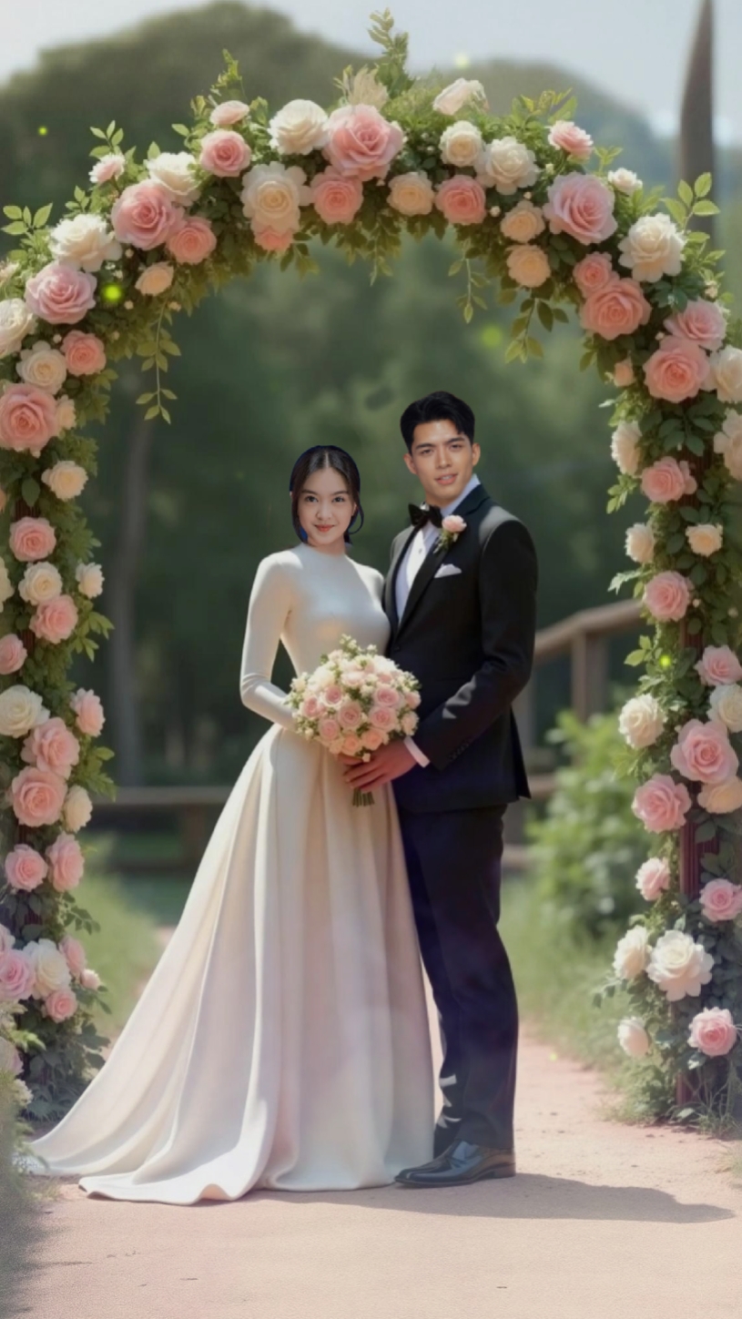 情侣结婚2张照片