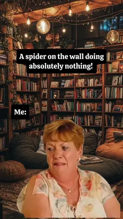 A spider on the wall