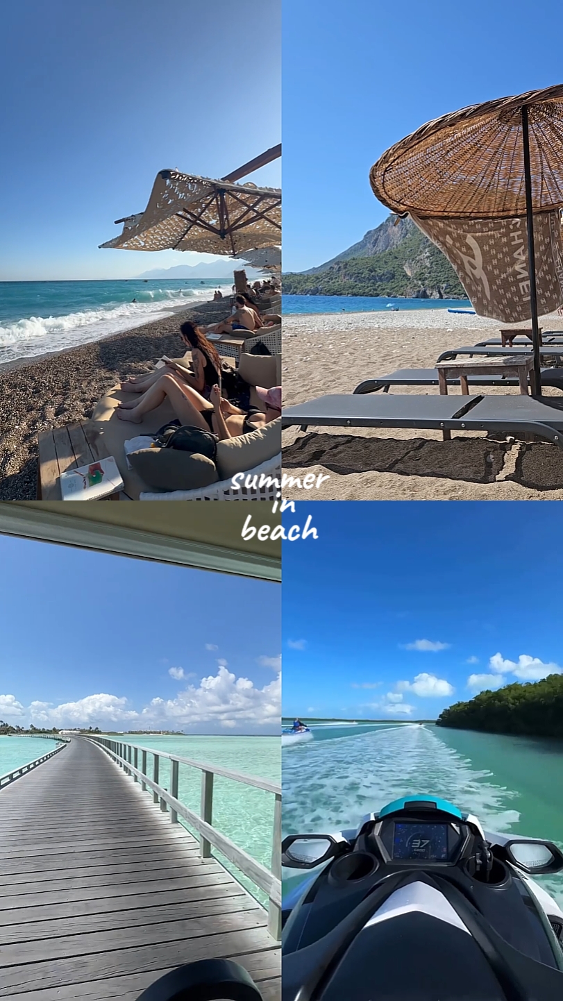 Verão na praia 