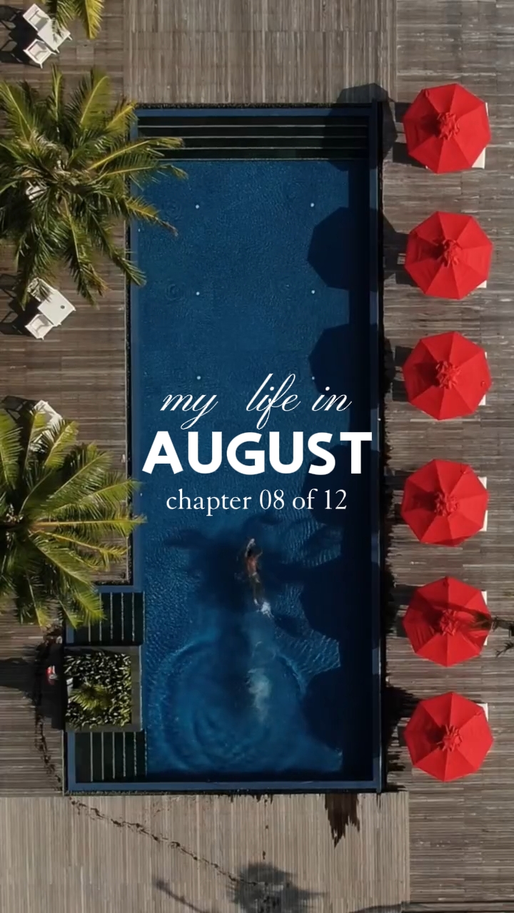 Mi vida en agosto