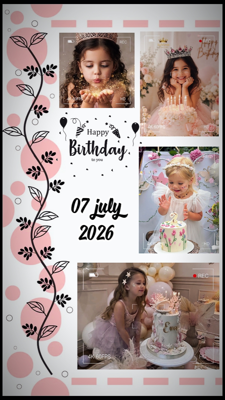FILHA HBDAY 07 / 07