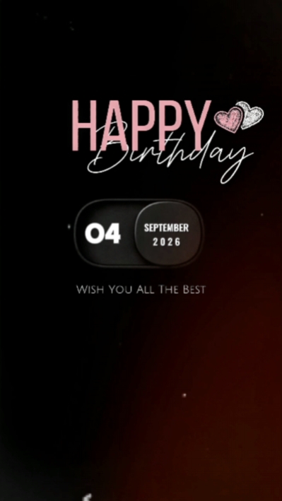 HBD 4 DE SETEMBRO