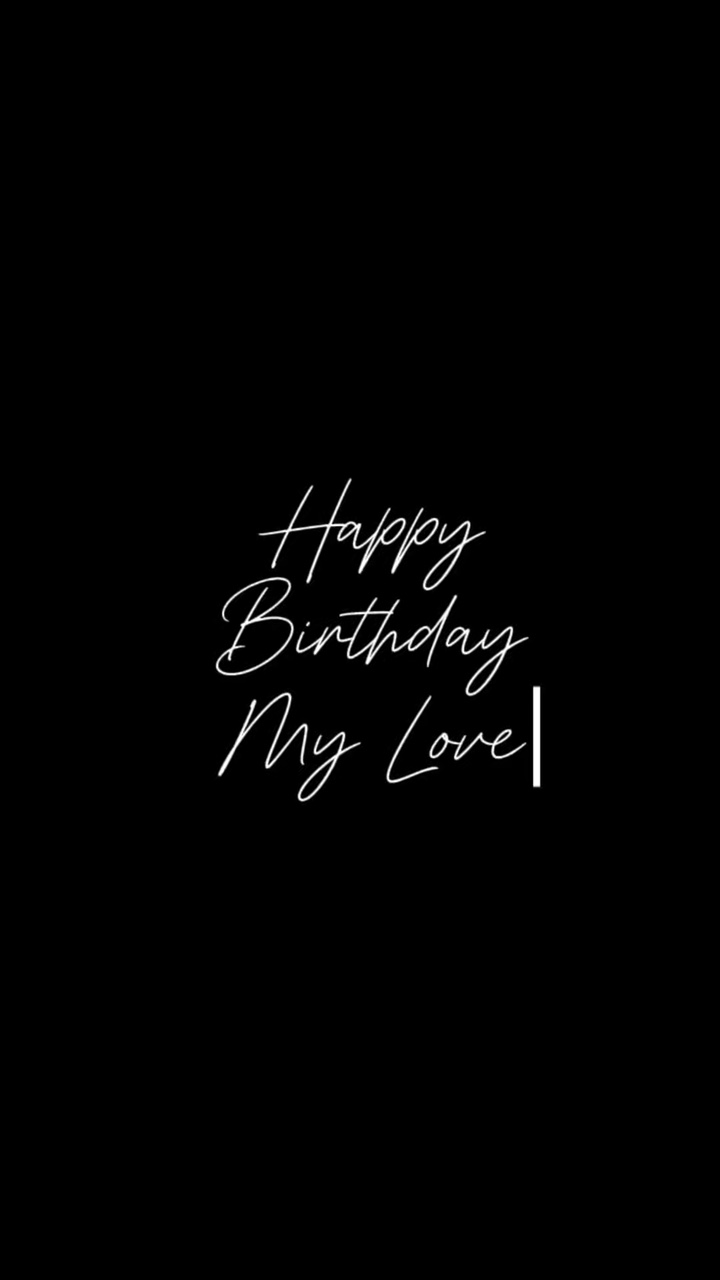 Anniversaire mon amour 