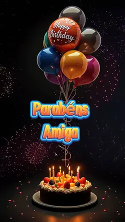 Parabéns Amiga 