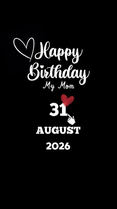 selamat ulang tahun ibu 31 Agustus