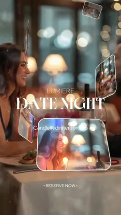 Candlelit Date Night Promo