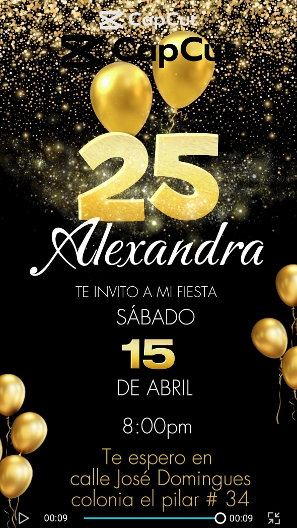 Invitacion Cumpleaño