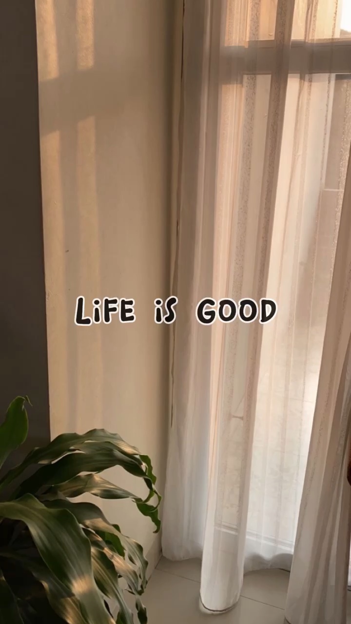 A vida é boa ✨